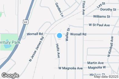Map image of the property - 413 Holtz Ave