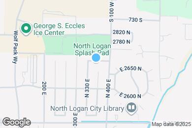 Map image of the property - 356 E 2700 N