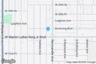 Map image of the property - 3982 Brighton Ave
