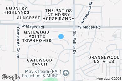 Map image of the property - 7907 N Roundstone Dr