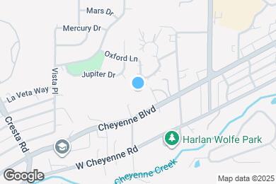 Map image of the property - 932 Cheyenne Blvd