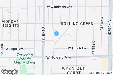 Map image of the property - 3793 S Athens St