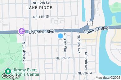 Map image of the property - 918 NE 17th Ter