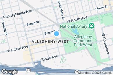 Map image of the property - 816 Western Ave