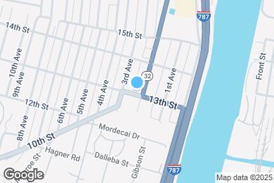 Map image of the property - 205 13th St