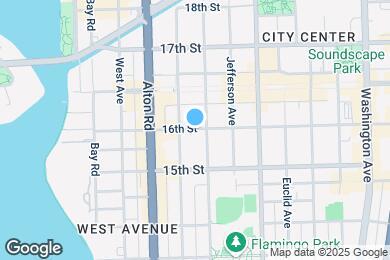 Map image of the property - 1040 16th St