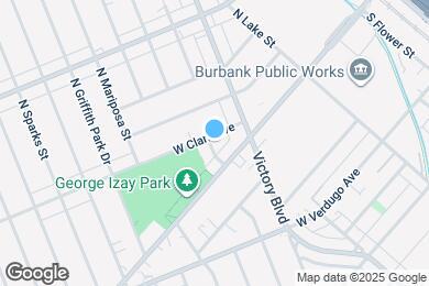 Map image of the property - 1004 W Clark Ave