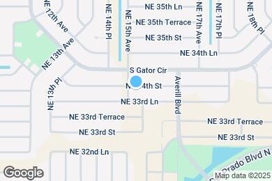 Map image of the property - 1504 NE 34th St