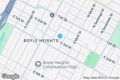 Map image of the property - 2525 E 3rd St