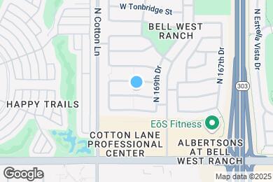 Map image of the property - 16994 W Manchester Dr