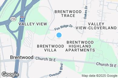 Map image of the property - Encore Brentwood