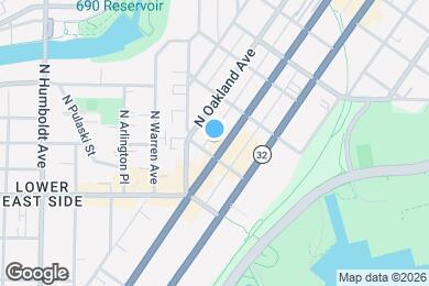 Map image of the property - 1550 E Royall Pl