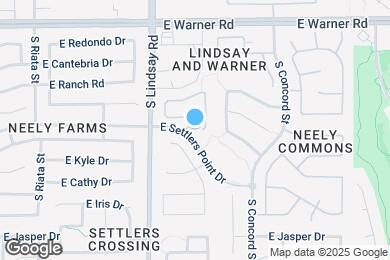 Map image of the property - 1006 S Colonial Ct
