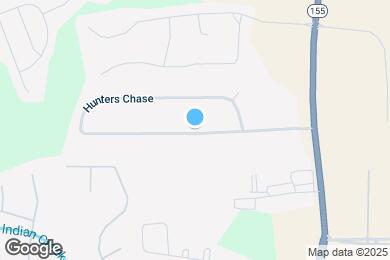 Map image of the property - 134 Hunters Chase