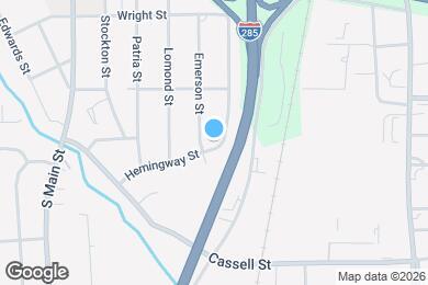 Map image of the property - 409 Hemingway St