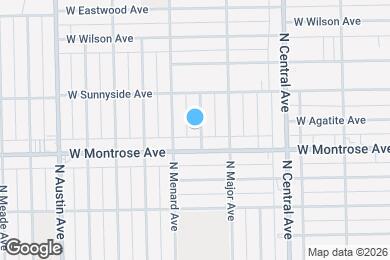 Map image of the property - 4426 N Mango Ave