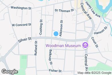 Map image of the property - 73 Silver St