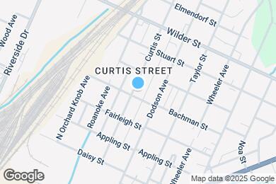 Map image of the property - 2802 Curtis St