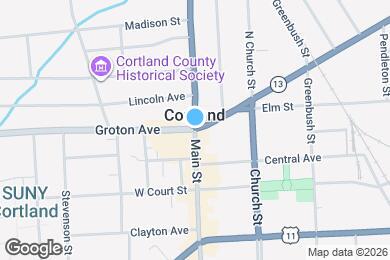 Map image of the property - 6 1/2 East Ave