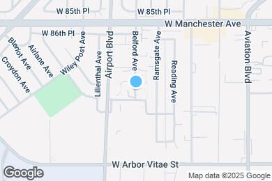 Map image of the property - 8800.5 Belford Ave