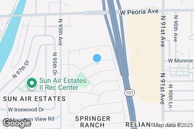 Map image of the property - 9311 W Monroe St