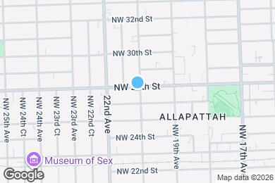 Map image of the property - 2100 NW 28th St