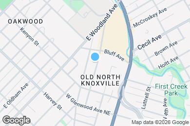 Map image of the property - 1621 Fremont Pl