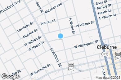 Map image of the property - 417 N Walnut St