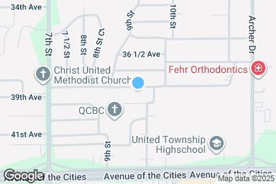 Map image of the property - 938 38th Ave