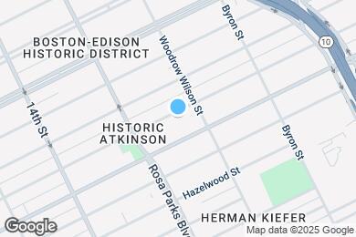 Map image of the property - 1651 Atkinson St