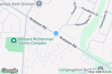 Map image of the property - 1208 Chanticleer