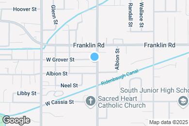 Map image of the property - 3801 W Grover St
