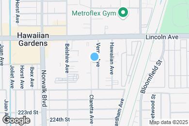 Map image of the property - 21833 Verne Ave