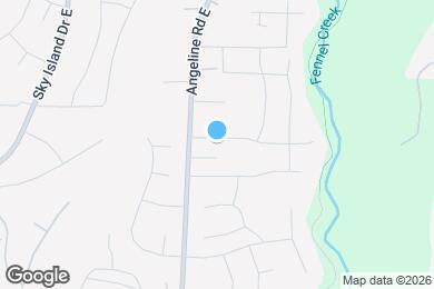 Map image of the property - 18303 104th Street Ct E