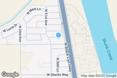 Map image of the property - 3025 W Silver Sage Ln