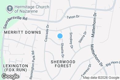 Map image of the property - 4872 Shasta Dr