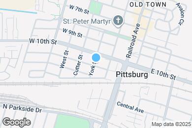 Map image of the property - 1165 York St