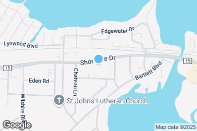 Map image of the property - 5043 Shoreline Dr