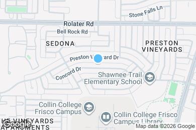 Map image of the property - 10116 Concord Dr