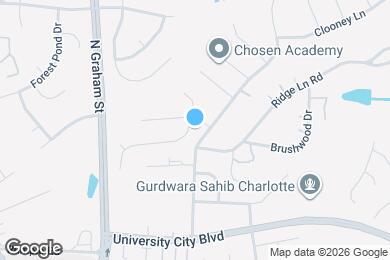 Map image of the property - 6722 Rain Creek Way