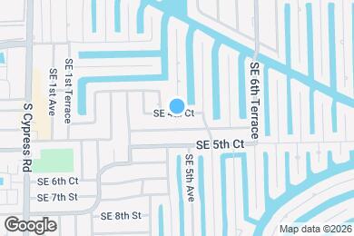 Map image of the property - 470 SE 4th Ct