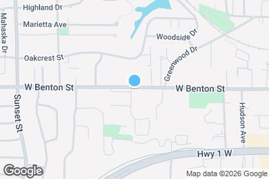 Map image of the property - 810 Benton Dr