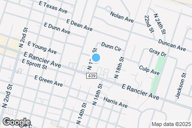 Map image of the property - 1015 N 14th St