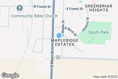 Map image of the property - Black Creek Estates