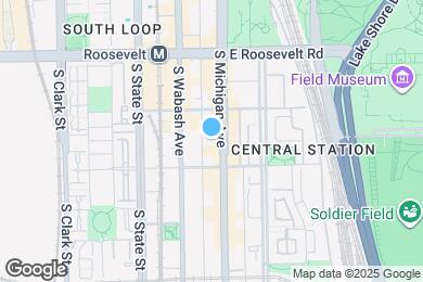 Map image of the property - 1326 S Michigan Ave