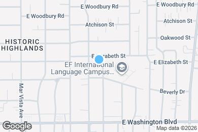 Map image of the property - 1569 Wesley Ave