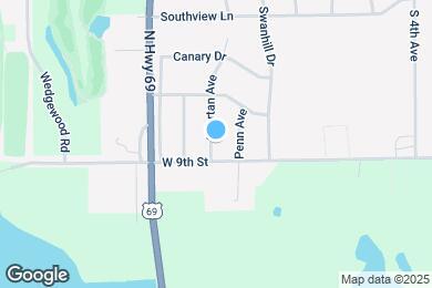 Map image of the property - 1429 Spartan Ave