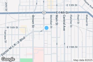 Map image of the property - 19 W 17th St