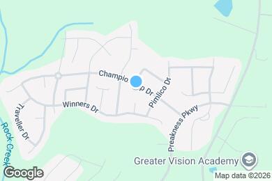 Map image of the property - 6806 Championship Dr