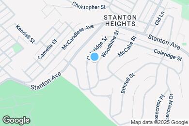 Map image of the property - 1137 Woodbine St